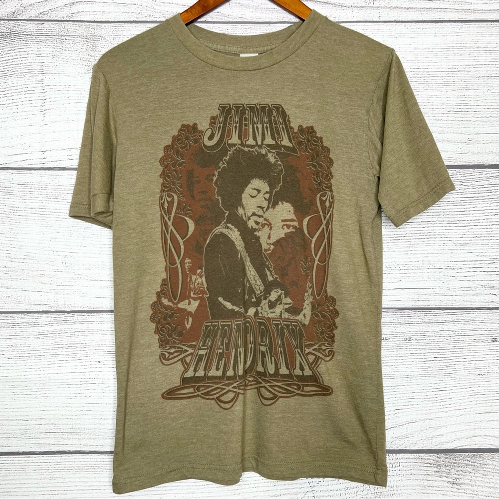 Jimi Hendrix Collage Soft T Shirt Men's Size Small